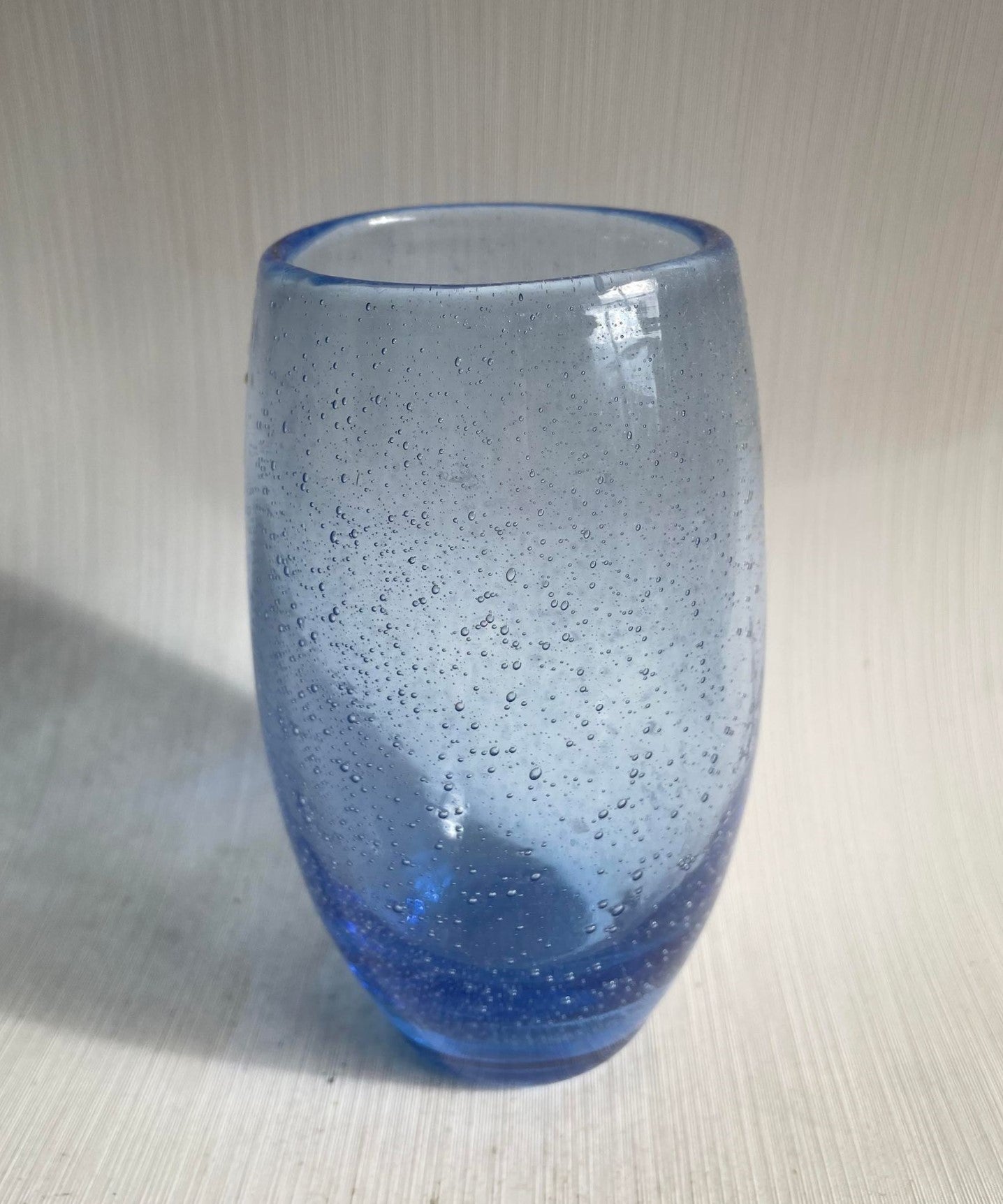 Beautiful vintage glass vase - no. 0630