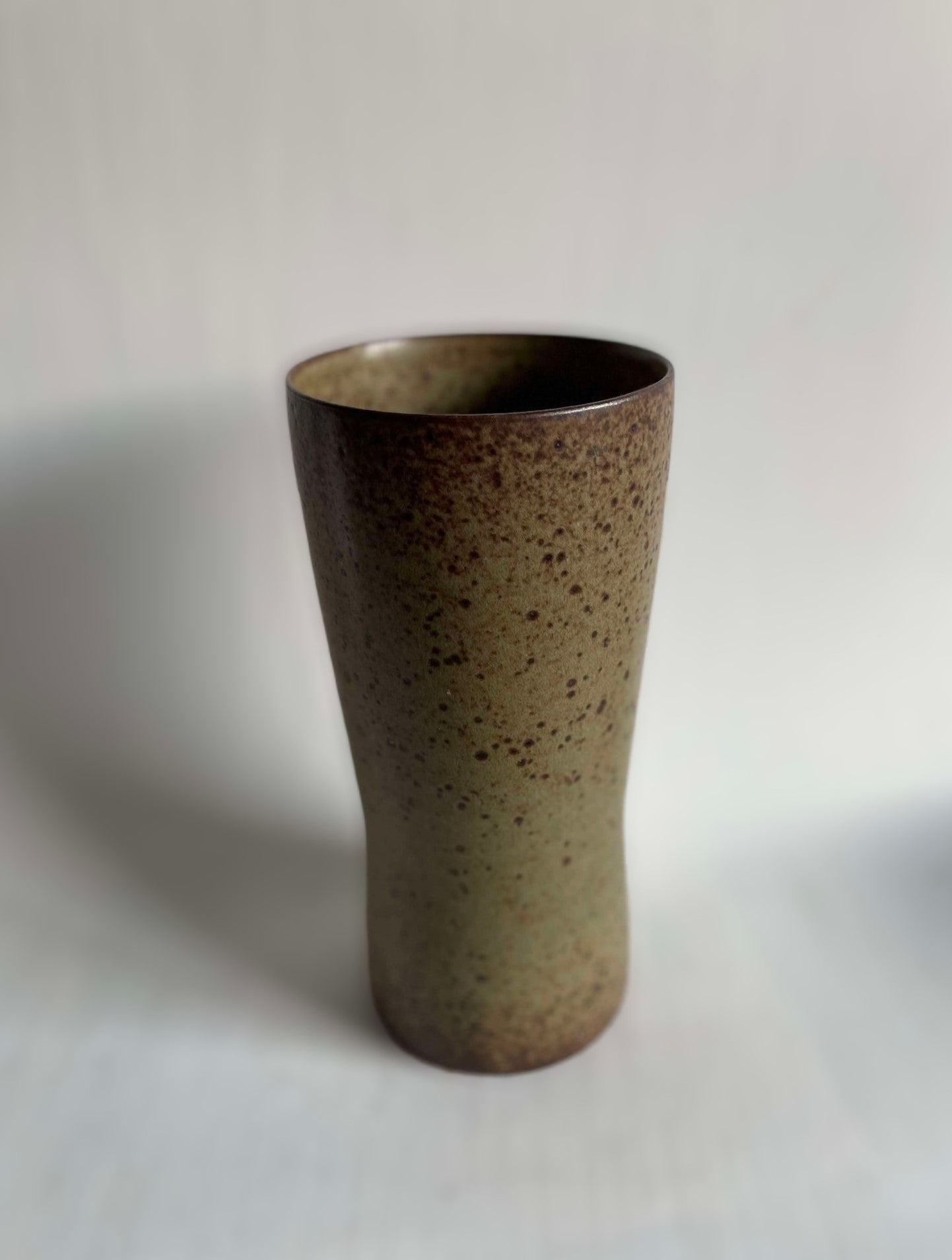 Large Mid-Century stoneware vase, design by Per Linnemann-Schmidt for Palshus