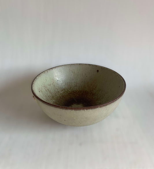 Danish ceramic bowl from 1960s, designed by Palshus