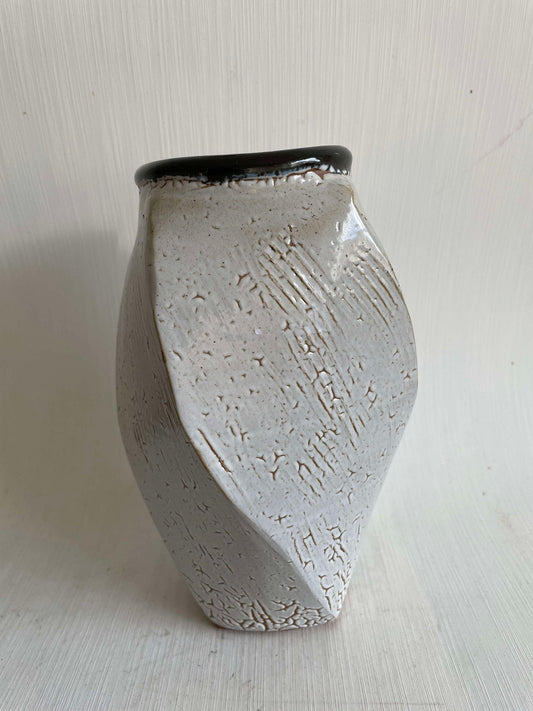 Nice rustic stoneware vase - no. 09250