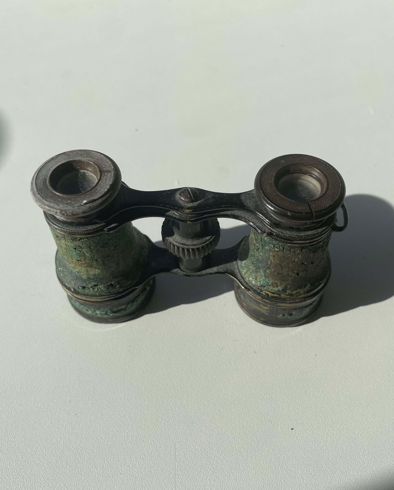 Beautiful antique theater binoculars with nice patina - no. 92000