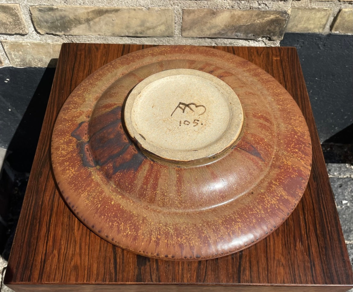 Rare Arne Bang dish model no. 105 - no. 05015