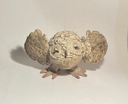 Nice funny ceramic owl - no. 01991