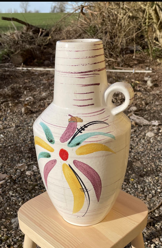 Flot keramik vase - nr. 011200