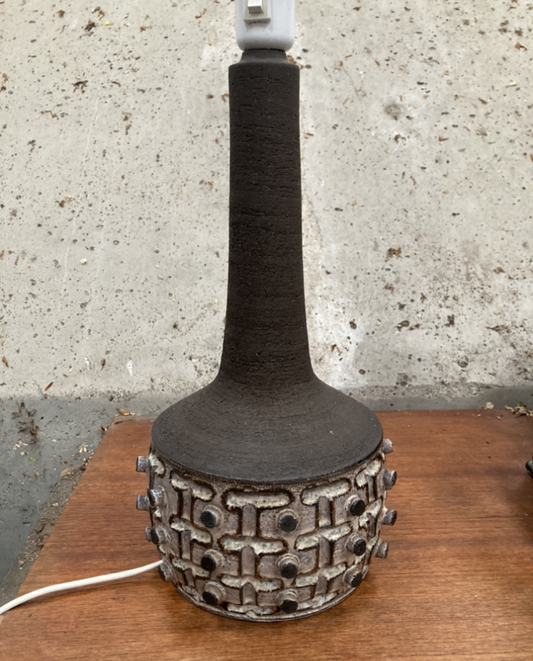 Nice Axella stoneware table lamp - no. 01302