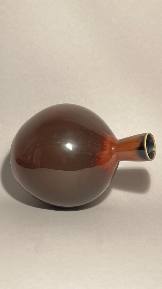 ロールストランドの美しいカールハリー スチール製タップ花瓶 - no. 01460