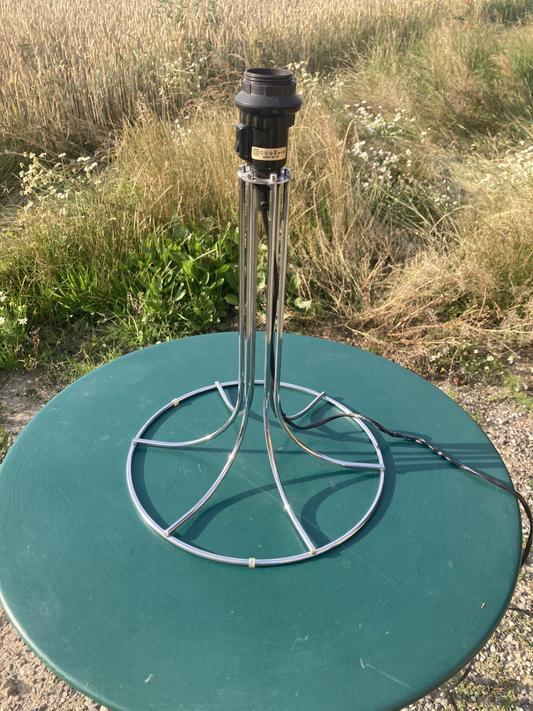 Bent Boysen bordlampe i forkromet stål, model Lira/Ackord - nr. 0310