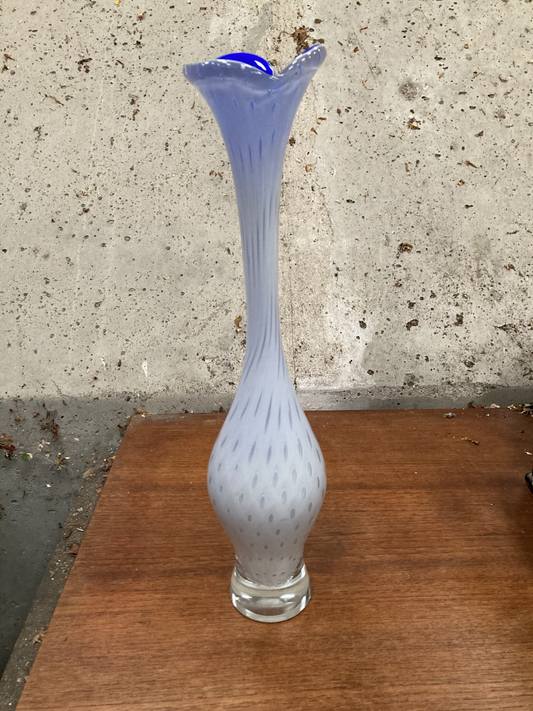 Beautiful tall glass vase - no. 0514