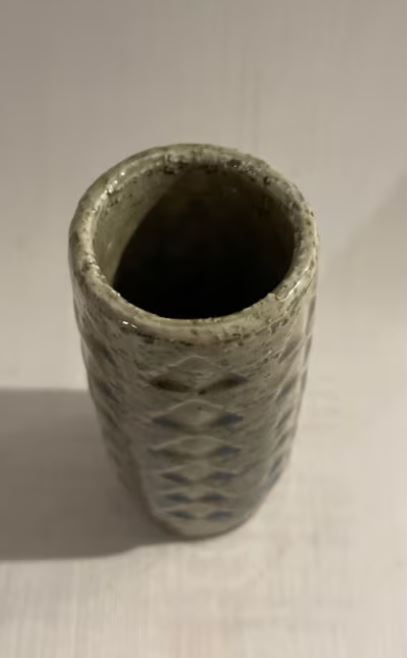 Danish Mid-Century Chamotte stoneware vase by Palshus