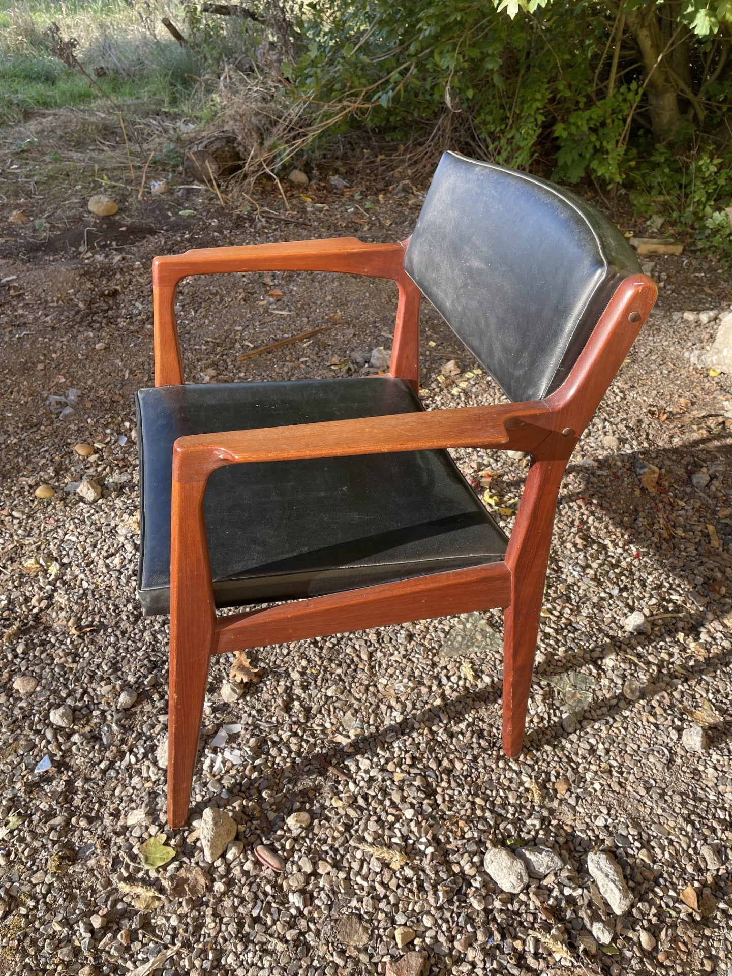 Erik Buck teak armchair from Ørum Møbelfabrik approx. The 1960s. - 09101