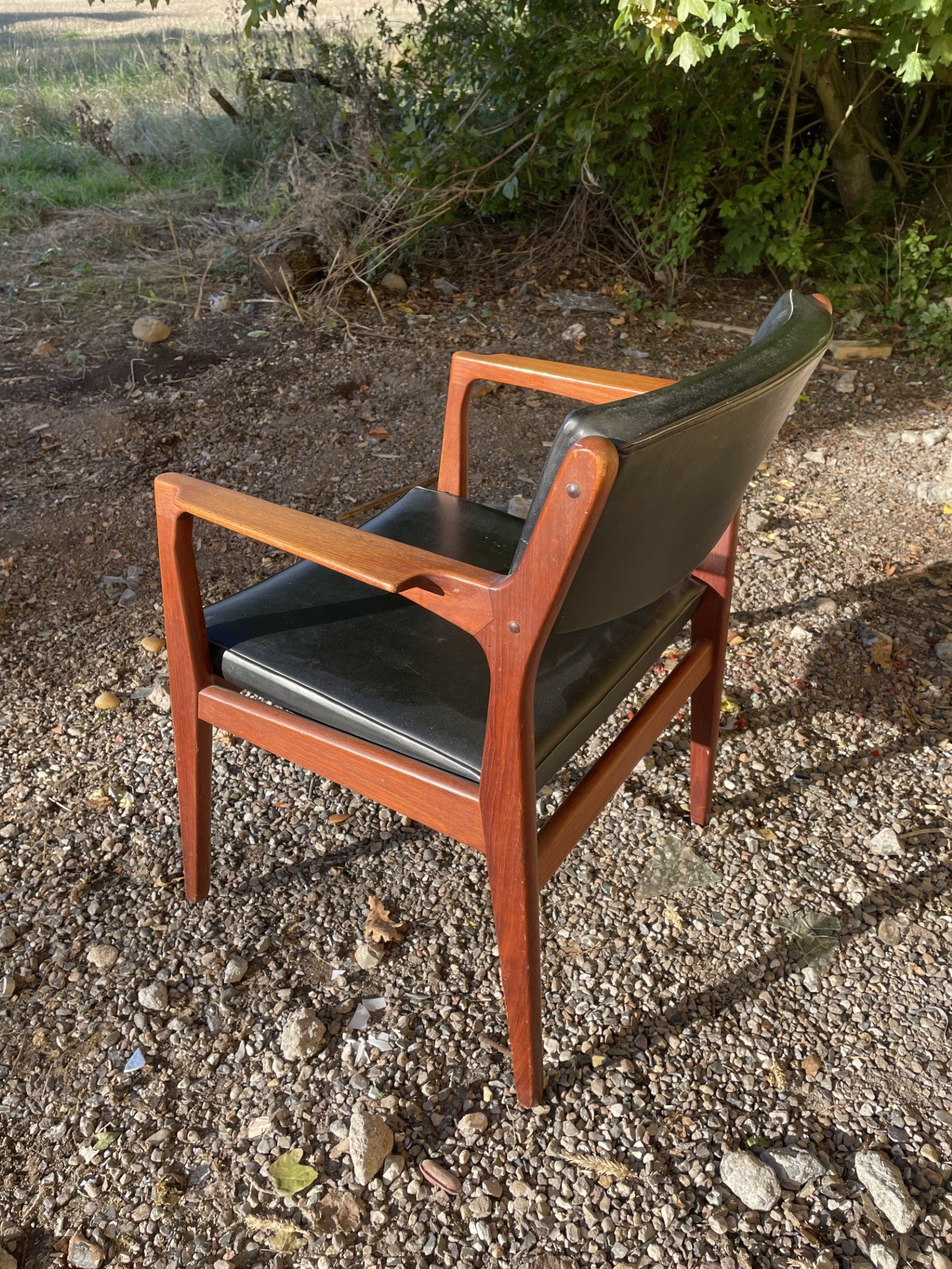 Erik Buck teak armchair from Ørum Møbelfabrik approx. The 1960s. - 09101