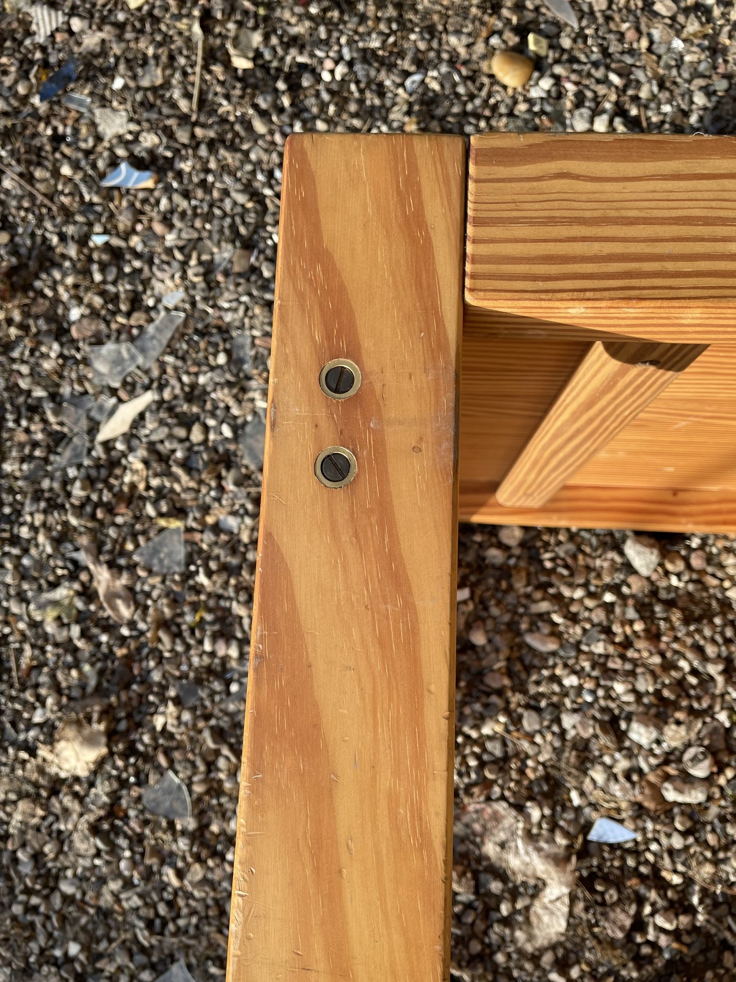 Beautiful coffee table in solid spelled pine /torment from CFC Silkeborg Furniture Factory - No. 09150