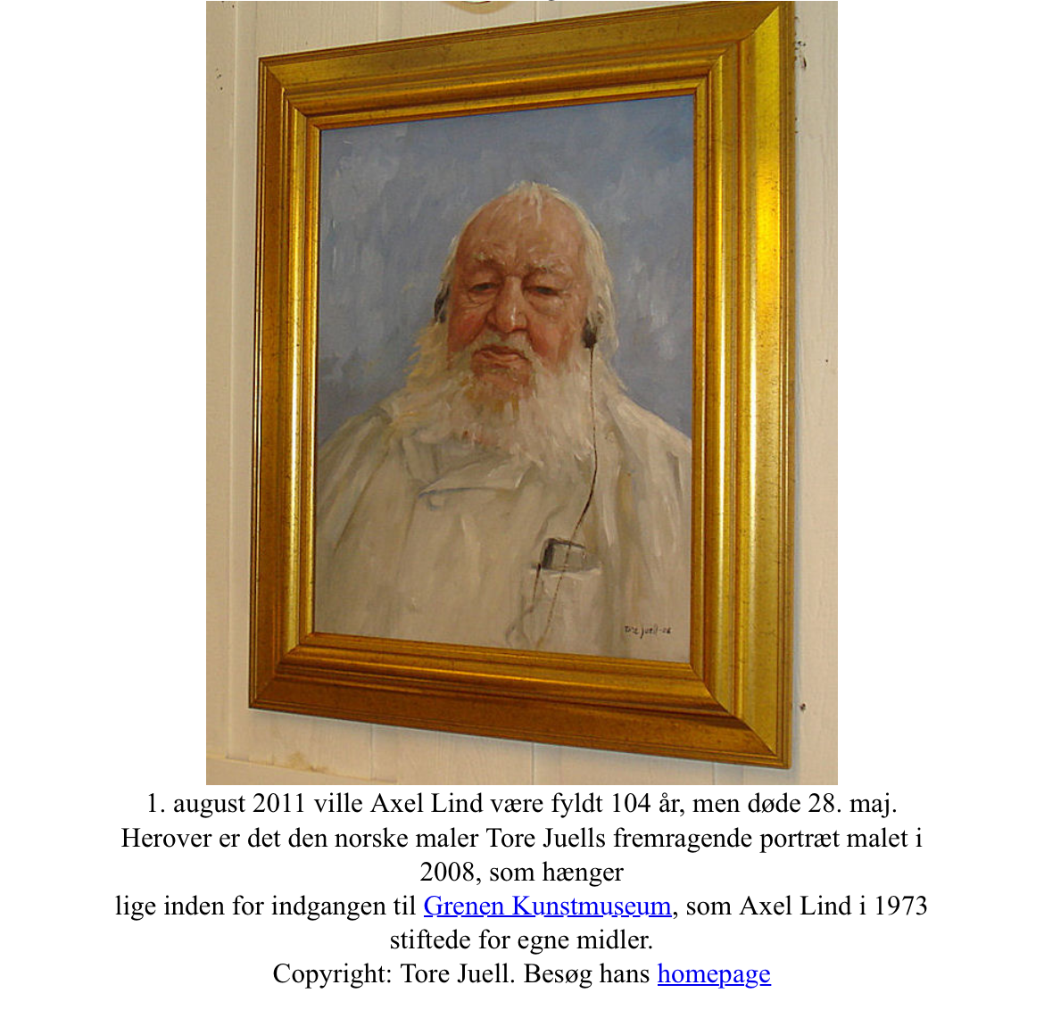 アクセル・リンド、デンマークの画家 (1907-2011) キャンバスに油彩 - no. 01900