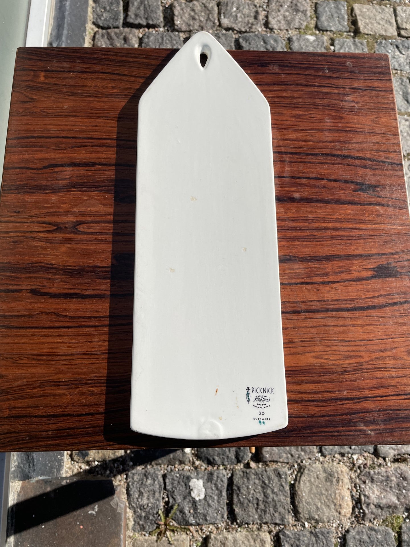 マリアンヌ・ウェストマン 磁器まな板、ロールストランドのピクニックモデル - no. 011033