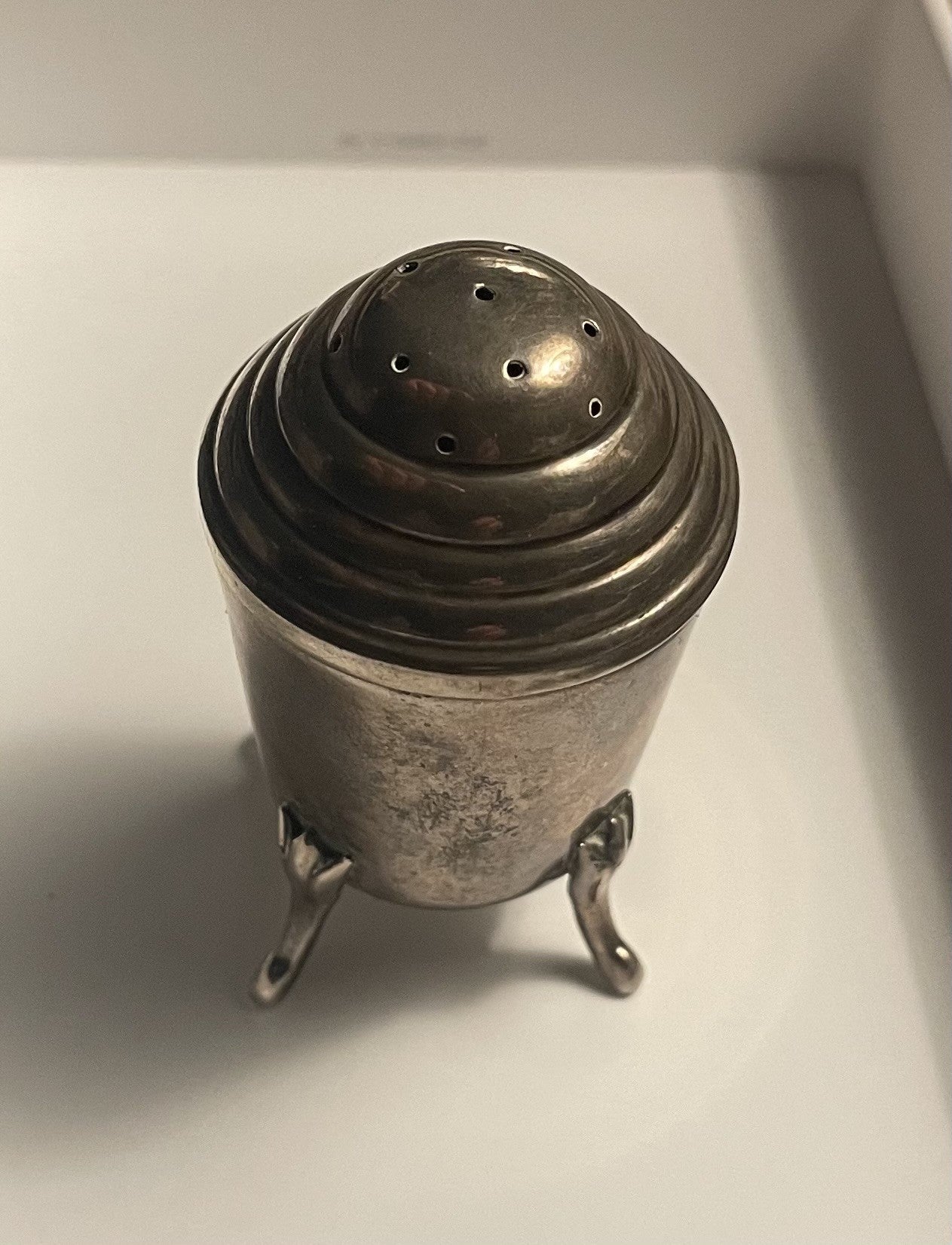 Vintage pepper shaker in 830s silver - no. 02600