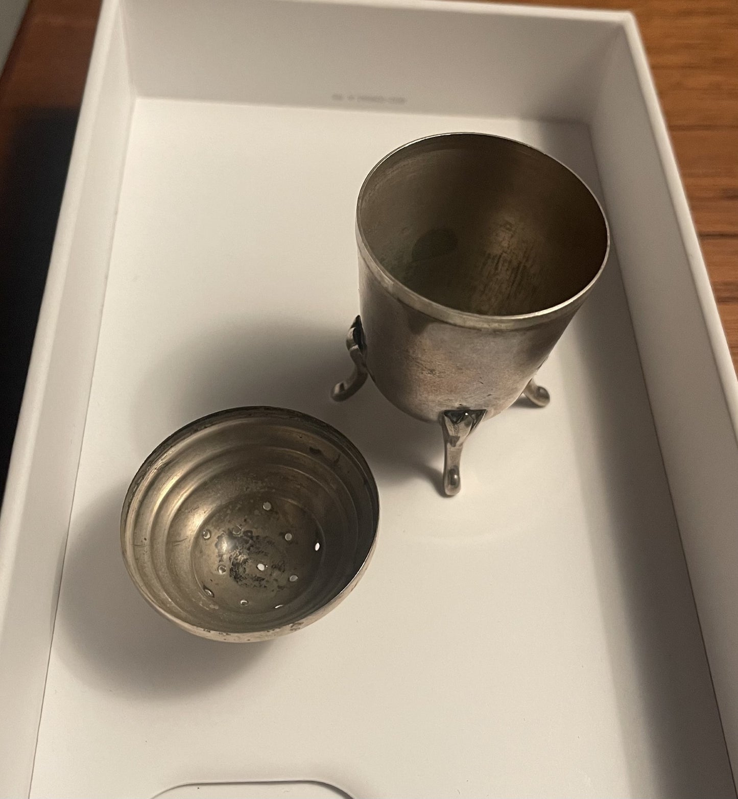 Vintage pepper shaker in 830s silver - no. 02600