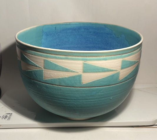 Unique stoneware bowl from Christa Julin