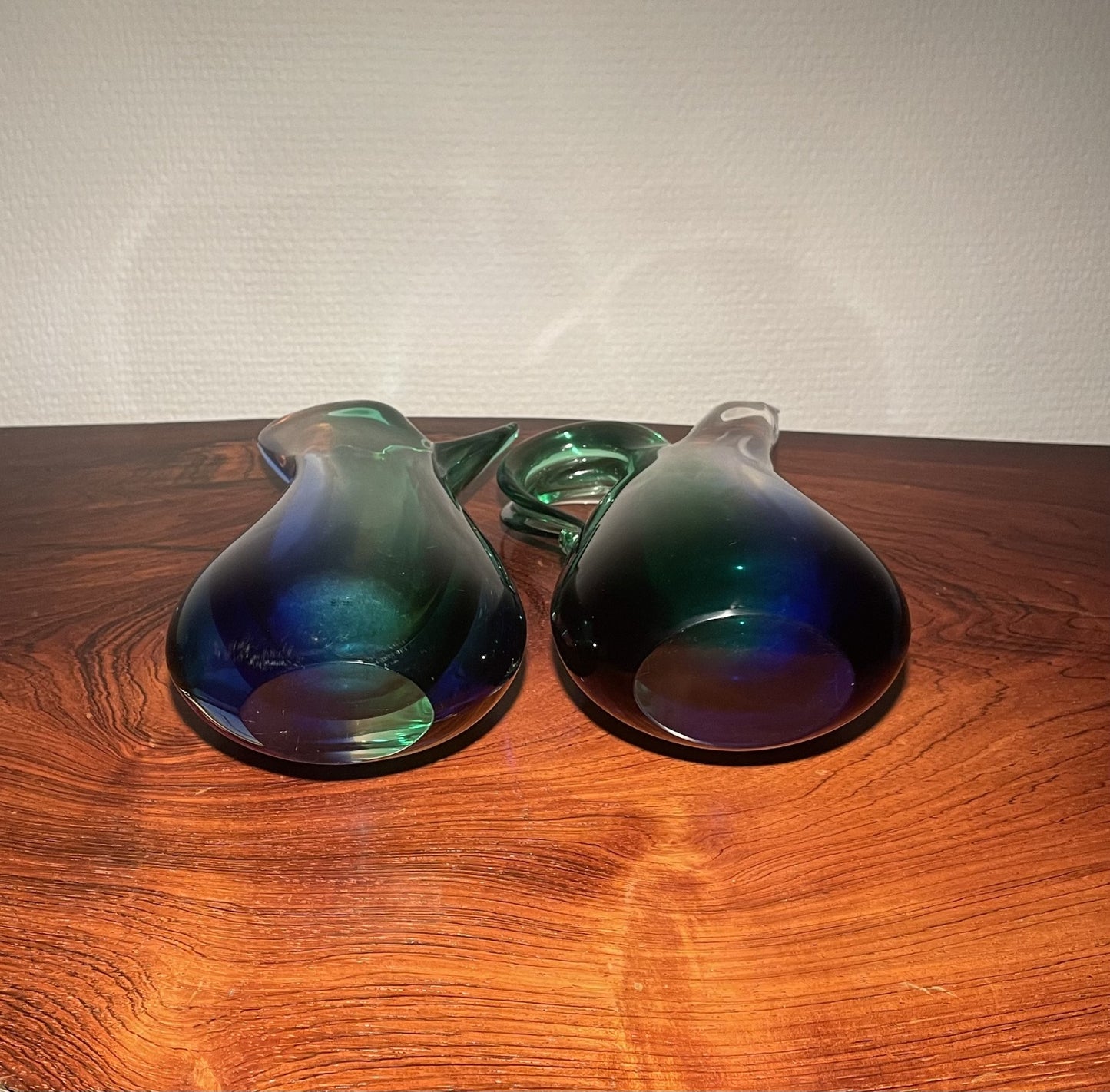 A pair of beautiful Murano glass vases from Atelier Oball Murano - no. 09080 