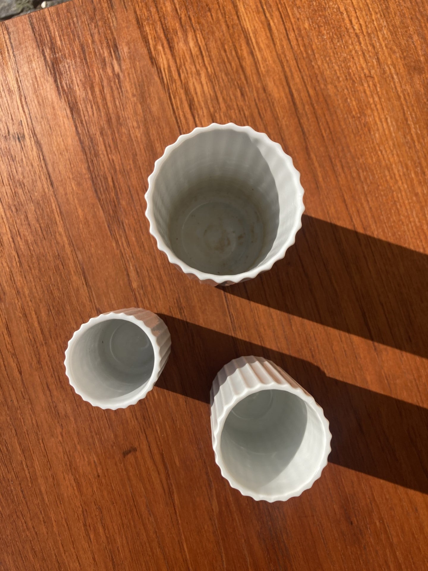 3 Lyngby porcelain vaser - nr. 0605