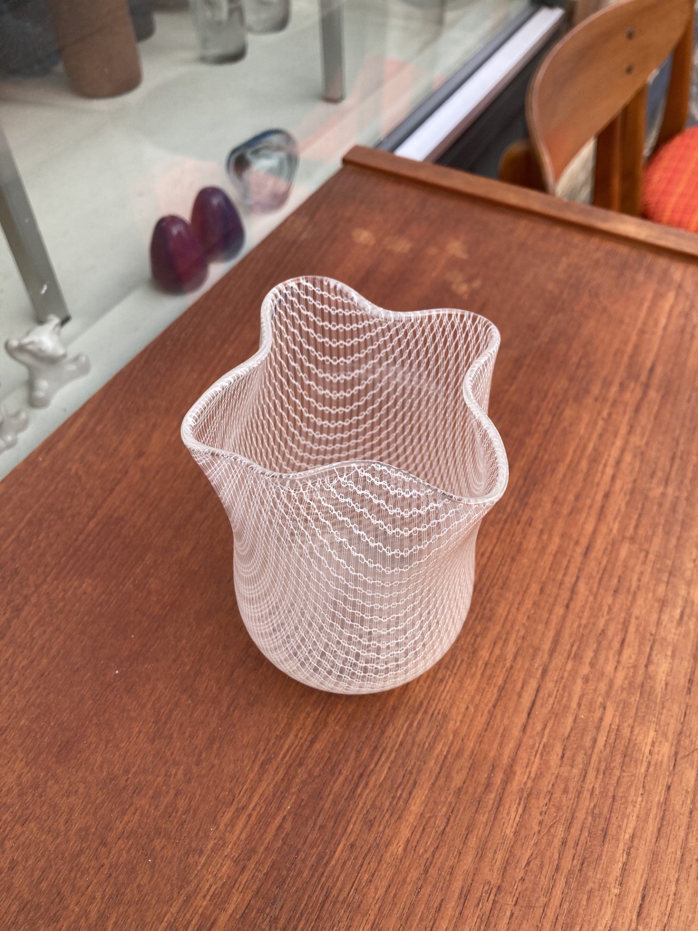 美しいガラスの花瓶 - no. 01208