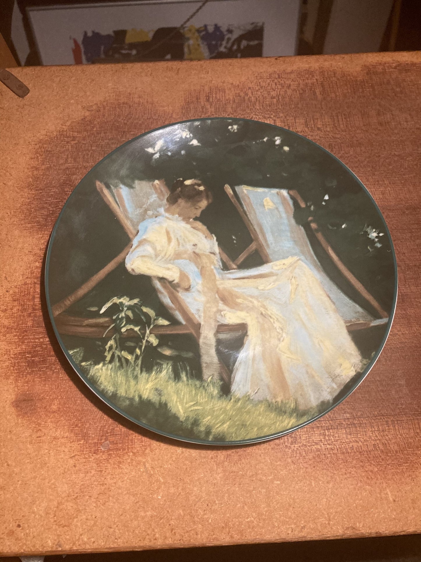 Christineholm porcelaine af 12 stk. Skagensmalerne platter - nr. 01085