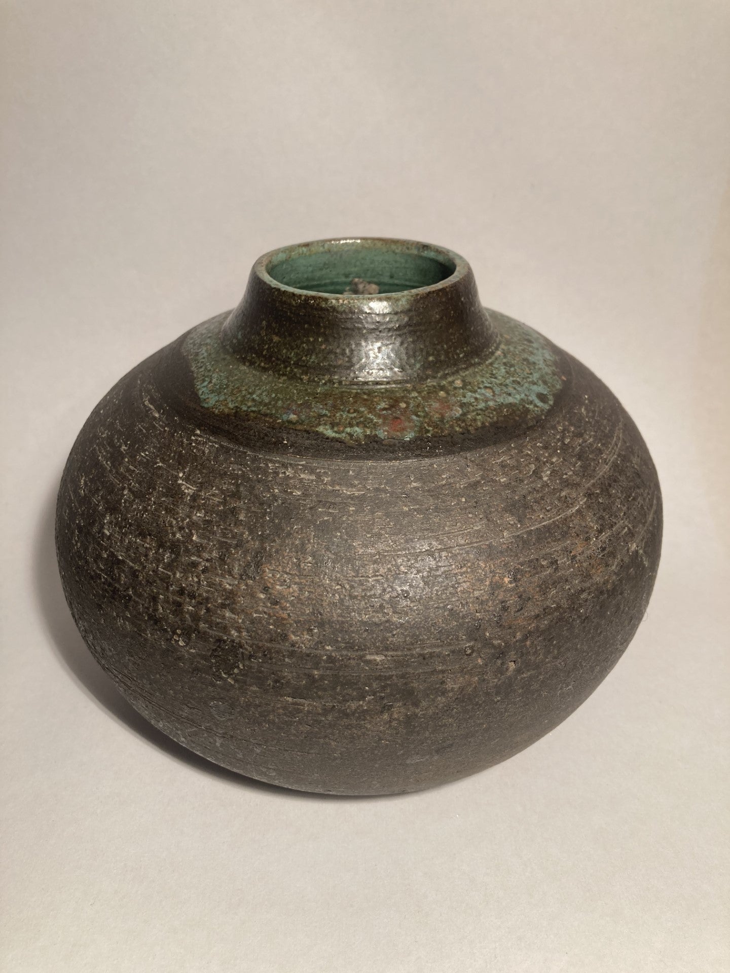 Beautiful Chris Moes stoneware vase from 1969 - no. 01376