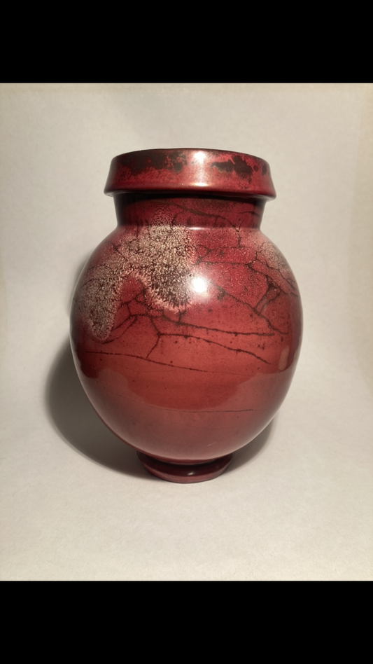 Flot Kahler vase i lustreglasur  - nr. 01684
