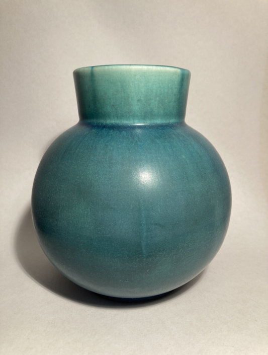 古いスタンプ付きの美しいサックスボ花瓶 1931-1937 (燃えるオーブン) - no. 01490