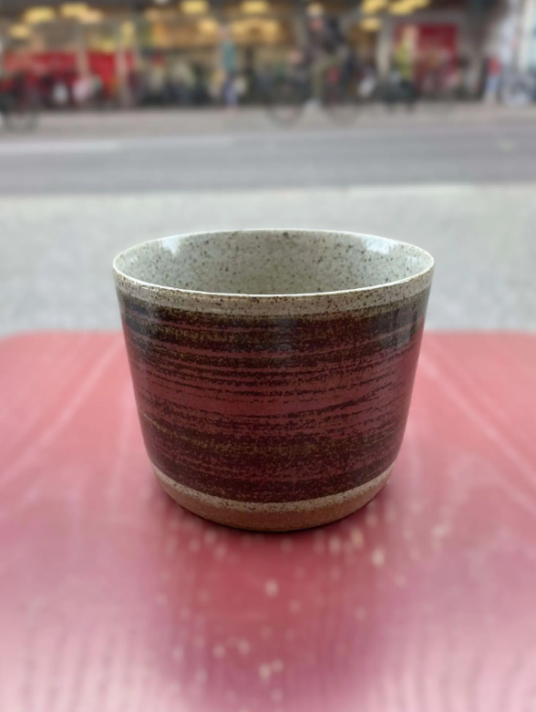 Mid-century Ceramic Vase from Palshus.Denmark