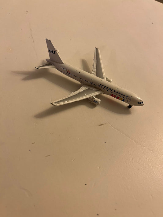 Vintage model airplane in metal