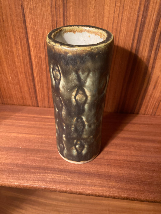 Super delicious stoneware vase from 1971 and in perfect condition