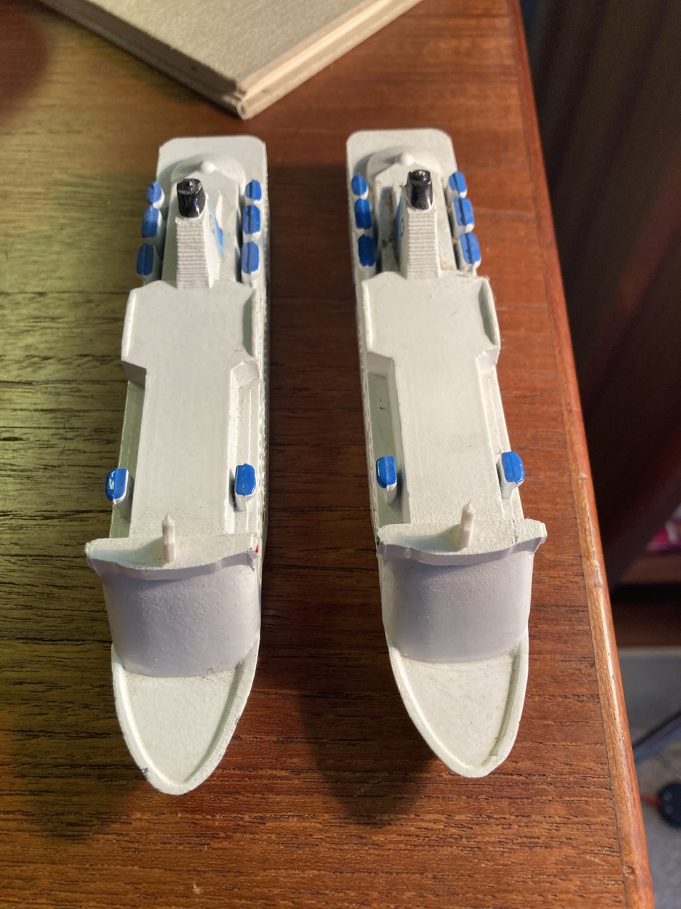 2 pcs. DFDS ferry models
