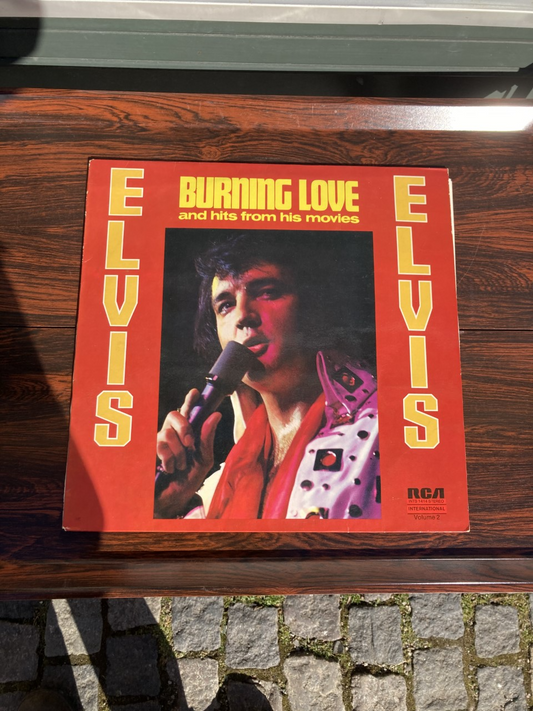 Denne Elvis Presley LP er brugt