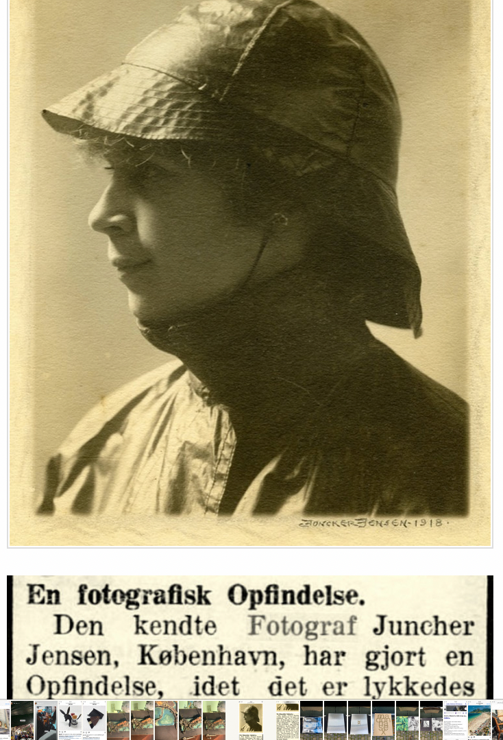 ユンチャー ジェンセンの写真、1911 年