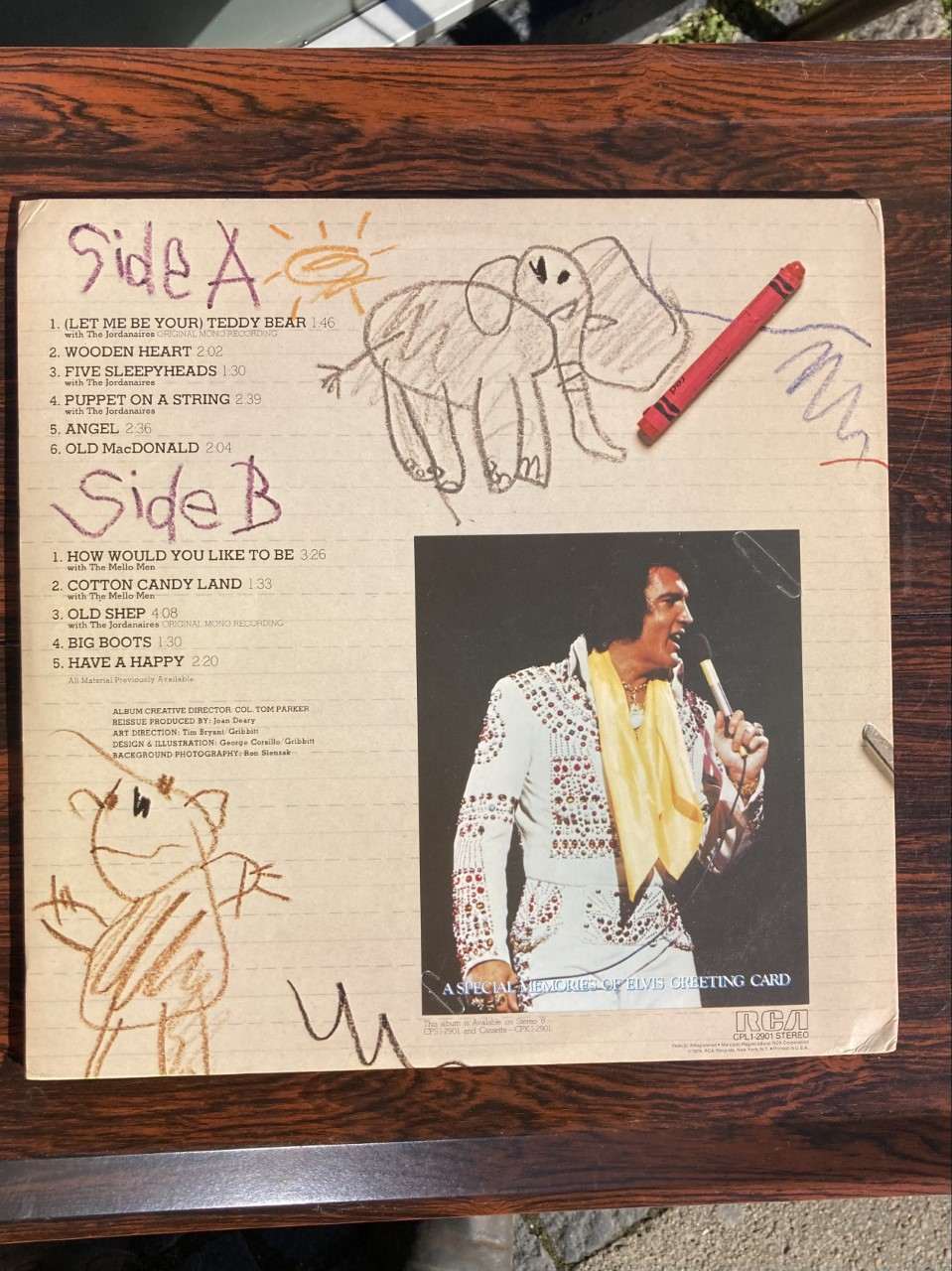 Elvis Presley LP ,udkom 1978
