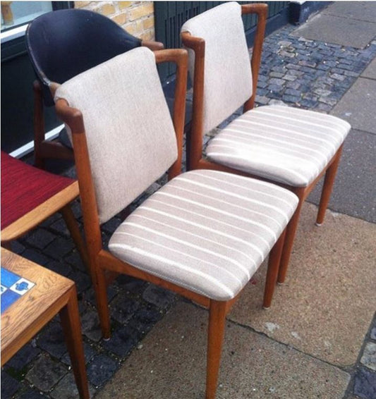 Furniture, 2 beautiful vintage oak chairs