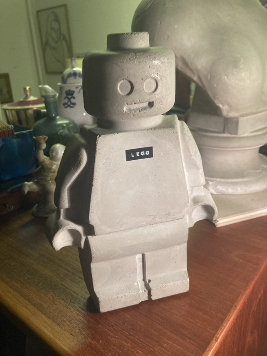 Cement figure from Lego